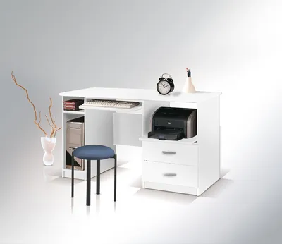 Obrázok produktu pre PC stolík BANDERA MAXI 4 - biely