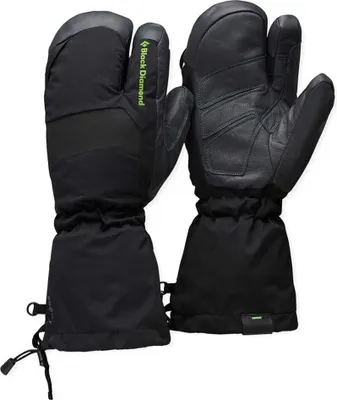 Produktbild von Black Diamond Alpine 3 Finger Fausthandschuhe Schwarz XL Mann Schwarz XL