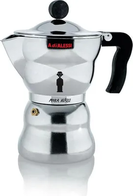 Produktbild von Alessi Moka Espressokocher 6TZ. AAM33/6