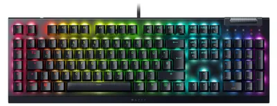 Produktbild von Razer BlackWidow V4 X, Kabelgebunden, USB, Mechanischer Switch, QWERTZ, RGB-LED, Schwarz