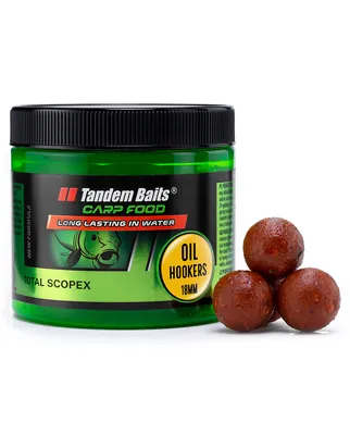 Produktbild von Tandem Baits Carp Food Perfection Oil Hookers, Karpfenfutter, Karpfen Angeln, Köder zum Große-Fische-Angeln, Karpfenzubehör für Profis & Hobby-Angler, Angelfutter