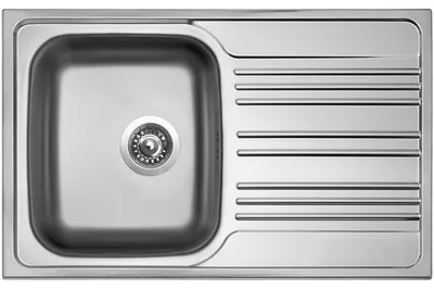 Obrázok produktu pre Nerezový drez Sinks STAR 780 V, matný povrch - hrúbka 0,6mm