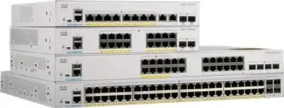 Zdjęcie produktu dla Cisco Catalyst C1000-24P-4X-L, Zarządzany, L2, Gigabit Ethernet (10/100/1000), Pełny dupleks, Obsługa PoE
