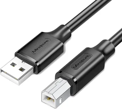 Produktbild von INF USB 2.0 Druckerkabel - Sauerstofffreies Kupfer USB-B auf USB-A Kabel 2 m