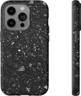 Produktbild von Schwarze Asphaltstruktur – Handyhülle Kompatibel mit iPhone 14 Pro