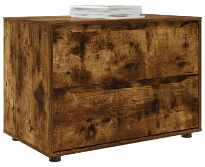 Obrázek produktu pro vidaXL Úložná skříň, 80 x 48 x 57 cm, materiál: dřevotříska, barva: dubovní Imitace
