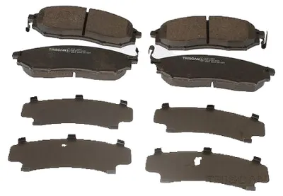Produktbild von TRISCAN 8110 14047 Bremsbeläge Satz Vorne Bremsklötze für NISSAN Qashqai / Qashqai +2 I (J10, NJ10) für RENAULT KOLEOS (HY)
