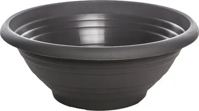 Produktbild von Blumenschale Cortina, anthrazit, D. 35 cm