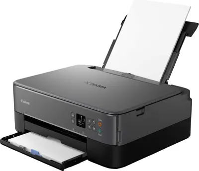 Produktbild von Canon PIXMA TS5350a - Schwarz, Tintenstrahl, Farbdruck, 4800 x 1200 DPI, A4, Direktdruck, Schwarz