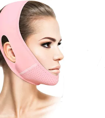 Produktbild von wiederverwendbare V-Linien-Maske, Gesichts-Schlankheitsband, Lifting-Maske