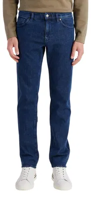 Productafbeelding van Boss - "Maine3" heren jeans, model GT24488 (30L), in een helderblauwe kleur