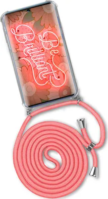 Produktbild von TWIST-Case + TWIST-Cord für Samsung Galaxy A51, Farbe:Kooky Flamingo (Silber)