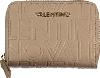 Immagine prodotto di Portafoglio da donna marrone con cerniera e scomparti per carte - Elegante e pratico