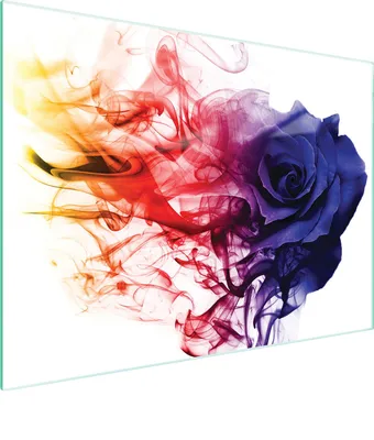 Image de Planche à découper en verre 40x30 Rose