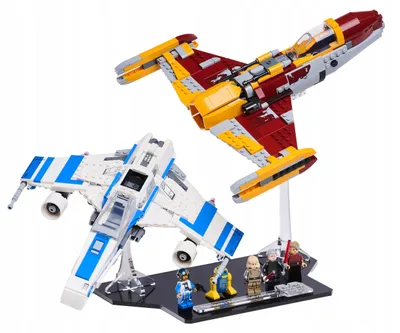 Immagine prodotto di Supporto nero per LEGO® 75364 Star Wars – Caccia stellare E-wing e caccia stellare Shin Hatis