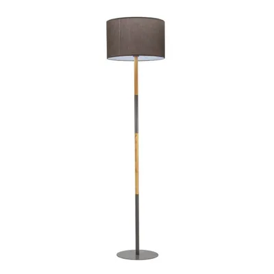 Produktbild von Pauleen 48115, Grau, Holz, Schlafzimmer, Wohnzimmer, Stoff, Metall, IP20, II, E27