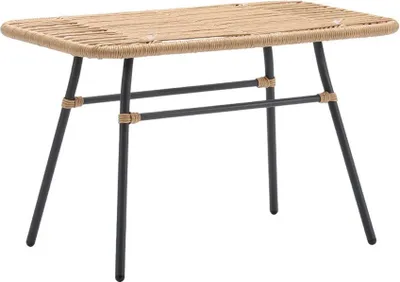Produktbild von Couchtisch Beige Kaffeetisch Beistelltisch Designertisch Terrassentische