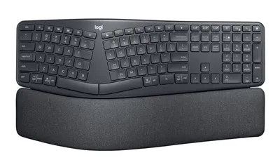 Produktbild von Logitech 920-010350, Volle Größe (100%), Kabellos, Bluetooth, Halbmechanischer Schlüsselschalter, QWERTY, Graphit