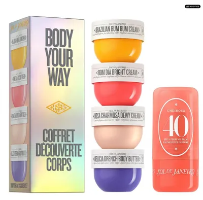 Produktbild von Sol de Janeiro Body Your Way Mini Set und Cheirosa 40 Jelly Balm Duo