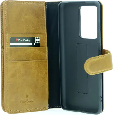 Immagine prodotto di Pierre Cardin Custodia a libro per Samsung Galaxy S20 Ultra marrone - Vera pelle