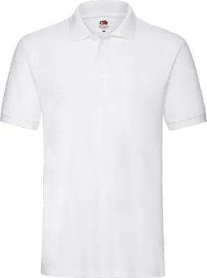Immagine prodotto di Fruit of the Loom 63-218-0 | Polo Premium da uomo - Colore: Bianco - Taglia: 3XL