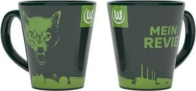 Produktbild von VFL Wolfsburg Tasse Mein Revier