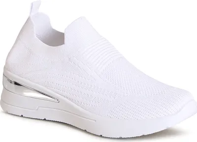 Produktbild von topschuhe24 3062 Damen Plateau Slipper Keil Halbschuhe , Farbe:Weiß, Größe:40 EU