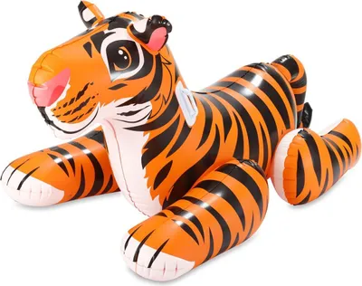 Produktbild von Summer Waves Aufblasbares Reittier Tiger 1.55 m x 76 cm x 76 cm
