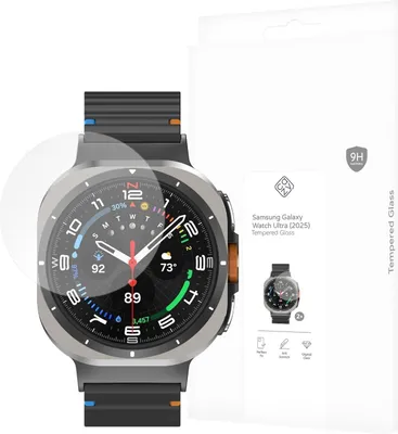 Produktbild von Schutzfolie Samsung Galaxy Watch Ultra (2025) - Panzerglas - Cazy - Transparant