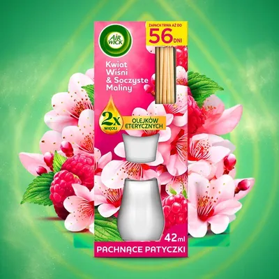 Obrázok produktu pre Osviežovač vzduchu Air Wick Cherry and Magnolia 42 ml