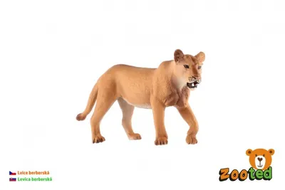Produktbild von Berberlöwe Löwin zooted Plastik 12cm