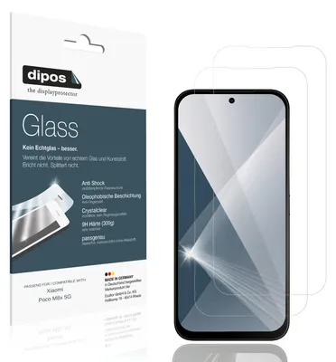 Image de 2x Protection écran pour Xiaomi Poco M8x 5G Verre souple Film Protecteur 9H dipos
