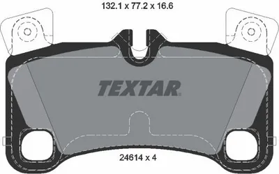 Produktbild von Textar Bremsbeläge hinten für Audi Q7 Porsche Cayenne VW Touareg