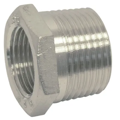 Produktbild von Reduziergewindestück mit Innen-/Außengewinde, 1", 3/4", Edelstahl A4