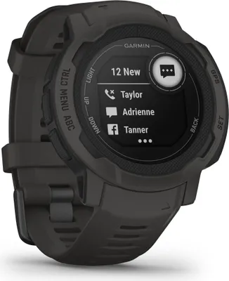 Obrázek produktu pro Garmin Instinct 2 2,29 cm (0,9") MIP 45 mm digitální 176 x 176 pixelů grafitová GPS (satelitní)
