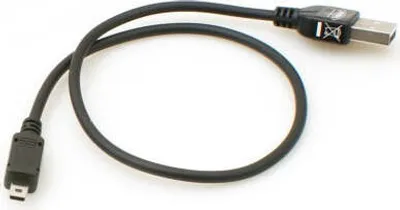 Produktbild von System-S 30 cm 8-pin USB Stecker auf USB A Stecker Datenkabel für Nikon Coolpix UC-E6 UC-E16 UC-E17