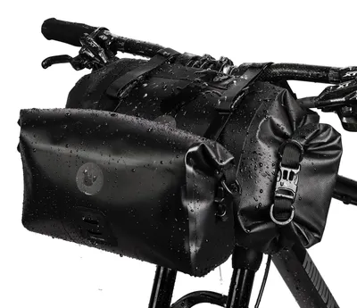 Immagine prodotto di Omgoods - Set di 2 borse da bicicletta - Borse anteriori impermeabili