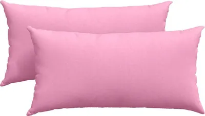 Obrázok produktu pre vidaXL Vankúšiky na pohovku, 2 kusy, látka, ružová, 80 x 40 cm