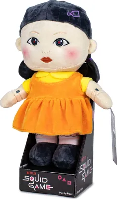 Obrázok produktu pre Maskotka Pluszowa Netflix 28cm - Zgrzebne Lalki z Gry w Kalmarze - Oficjalny Produkt