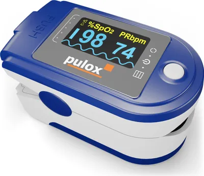 Produktbild von Pulox - PO-250 - Finger-Pulsoximeter - Blau