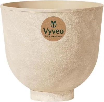Zdjęcie produktu dla Vyveo – doniczka Orb – beżowa – 35 x 32