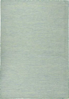 Obrázek produktu pro Venkovní hladce tkaný koberec 160x230 cm tyrkysová