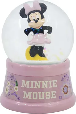 Produktbild von Disney Minnie Maus mini Glaskugel Schneekugel 9 x 7 cm