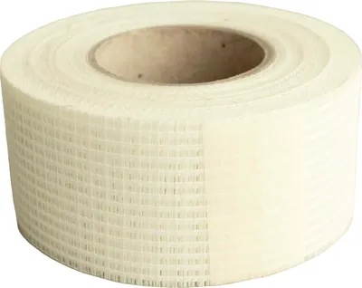 Produktbild von Dalsys Gewebeband, Fugenband für Innenbau Weiß 5cm x 45m, Gitterband Fugenband, Bewehrungsstreifen zum Verspachteln von Gipskartonplatten, rissfest