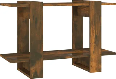 Obrázek produktu pro vidaXL Knihovna / rozdělovač místností Smoked Oak 80x30x51 cm