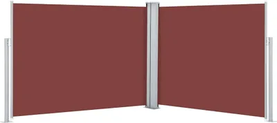 Obrázok produktu pre vidaXL Výsuvná bočná markíza hnedá 140 x 1000 cm