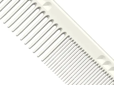 Produktbild von JRL Professional Haarschneidekamm 7" weiß