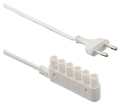 Immagine prodotto di Distributore ELEKTRA a 6 vie mini a innesto, 230 V, lunghezza 3000 mm