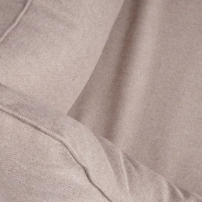 Produktbild von Knuffelwuff Hundebett Emma aus Velours mit feinem Handwebcharakter in Pastellfarben XL 105 x 75cm Beige