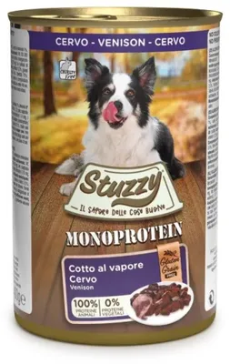 Zdjęcie produktu dla Mokra karma dla psa STUZZY Monoprotein Sarnina 400g